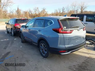 2022 Honda CR-V EX-L with VIN 5J6RT6H82NL042665, listed as a IAAI auction lot 41704595 with 43,721 mi miles and . Bid and sale history available at DreamBid. Image 3.