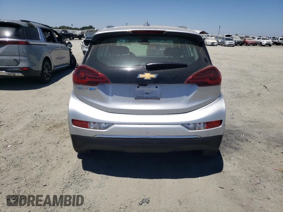 2021 Chevrolet Bolt EV Premier with VIN 1G1FZ6S07M4103987, listed as a Copart auction lot 61461585 with 7,218 mi miles and Salvage title. Bid and sale history available at DreamBid. Image 6.