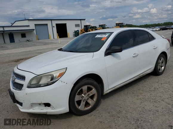 2013 Chevrolet Malibu LS with VIN 1G11B5SA4DF217256, listed as a Copart auction lot 52184475 with 290,188 mi miles and Salvage Title. Bid and sale history available at DreamBid. Image 1.