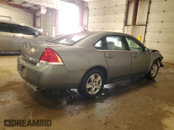 2006 Chevrolet Impala LT 3.5L with VIN 2G1WT58K369146050, listed as a Copart auction lot 50702755 with 98,011 mi miles and Salvage Title. Bid and sale history available at DreamBid. Image 3.