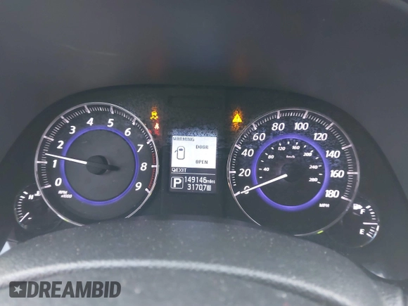 2015 Infiniti QX70 with VIN JN8CS1MW2FM480768, listed as a IAAI auction lot 41229824 with 149,146 mi miles and . Bid and sale history available at DreamBid. Image 7.