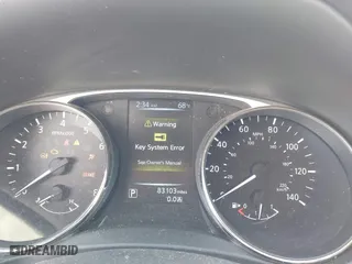 2016 Nissan Rogue S with VIN KNMAT2MV7GP628149, listed as a IAAI auction lot 41774820 with 83,104 mi miles. Bid and sale history available at carsss.com. Image 7.
