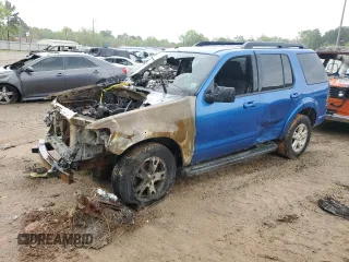 2010 Ford Explorer XLT with VIN 1FMEU6DE6AUA44030, listed as a Copart auction lot 50989715 with Not provided miles and Salvage title. Bid and sale history available at DreamBid. Image 1.