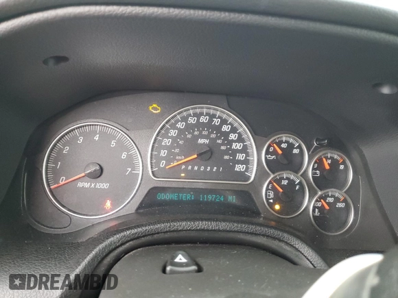 2006 GMC Envoy SLT with VIN 1GKDS13S062184419, listed as a Copart auction lot 85024194 with 119,724 mi miles and Non Repairable. Bid and sale history available at carsss.com. Image 9.
