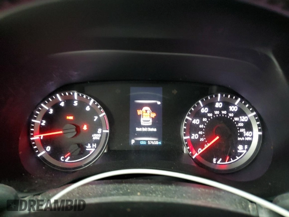 2021 Toyota Highlander L with VIN 5TDBZRBH3MS097848, listed as a Copart auction lot 61220625 with 57,658 mi miles and Clean title. Bid and sale history available at DreamBid. Image 9.
