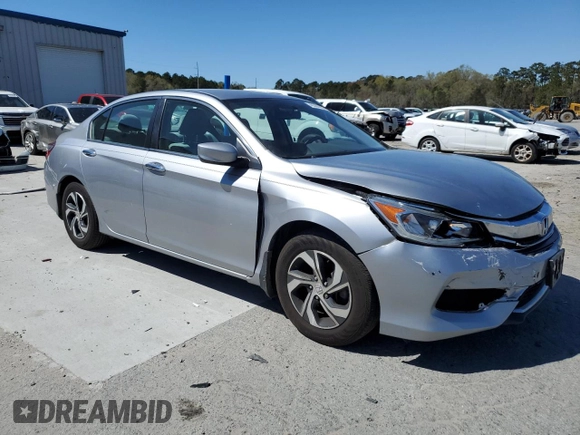 2017 Honda Accord Sedan LX with VIN 1HGCR2F30HA091522, listed as a Copart auction lot 49395825 with 151,978 mi miles and Salvage Title. Bid and sale history available at carsss.com. Image 4.