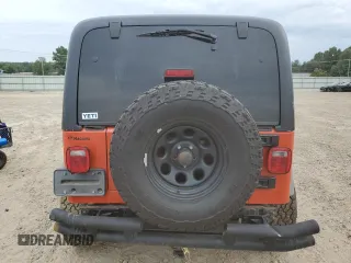 2006 Jeep Wrangler SE with VIN 1J4FA29S66P706665, listed as a Copart auction lot 70776714 with 154,600 mi miles and Salvage Title. Bid and sale history available at carsss.com. Image 6.