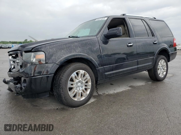 2013 Ford Expedition Limited with VIN 1FMJU2A5XDEF63138, listed as a Copart auction lot 54631845 with Not provided miles and Salvage title. Bid and sale history available at DreamBid. Image 1.