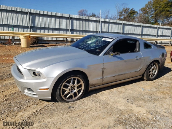 2014 Ford Mustang V6 with VIN 1ZVBP8AM3E5221006, listed as a Copart auction lot 80289374 with 164,387 mi miles and Salvage Title. Bid and sale history available at carsss.com. Image 1.