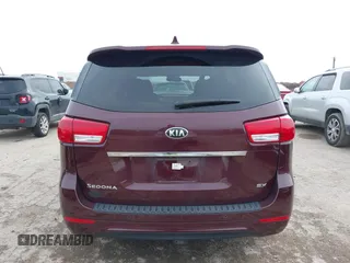 2017 Kia Sedona EX with VIN KNDMC5C11H6278098, listed as a IAAI auction lot 41581577 with 98,748 mi miles. Bid and sale history available at carsss.com. Image 16.