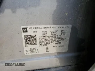 2020 GMC Terrain SLT с VIN 3GKALPEVXLL146250, выставлен на аукционе Copart как лот 54352225 с пробегом 86 806 миль миль и На запчасти • Non repairable. История ставок и продаж доступна на DreamBid. Изображение 13.