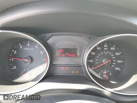 2015 Kia Sedona L with VIN KNDMA5C17F6022132, listed as a Copart auction lot 57431604 with 54,583 mi miles and Salvage Title. Bid and sale history available at carsss.com. Image 9.