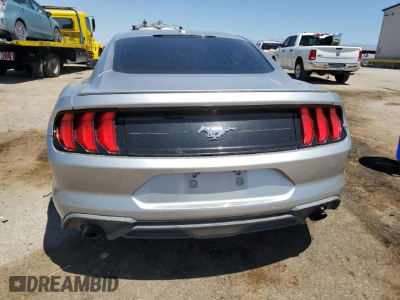 2020 Ford Mustang EcoBoost with VIN 1FA6P8TH6L5132280, listed as a Copart auction lot 54850265 with 78,463 mi miles and Clean Title. Bid and sale history available at carsss.com. Image 6.