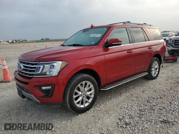 2020 Ford Expedition XLT z VIN 1FMJU1HT8LEA86206, wystawiony jako Copart lot #54563315 z przebiegiem 96 051 mil mil oraz Szkoda całkowita • Salvage title. Historia ofert i sprzedaży dostępna na DreamBid. Obrazek 1.