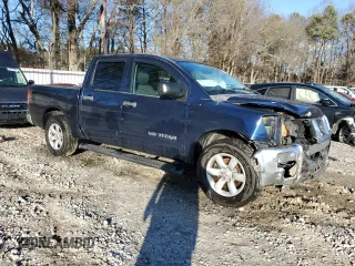 2010 Nissan Titan SE with VIN 1N6BA0EK1AN312099, listed as a Copart auction lot 87882105 with 192,353 mi miles and Salvage Title. Bid and sale history available at carsss.com. Image 4.