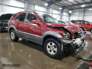2007 Kia Sorento EX with VIN KNDJC736X75693936, listed as a Copart auction lot 85517424 with 123,428 mi miles and Salvage Title. Bid and sale history available at carsss.com. Image 4.