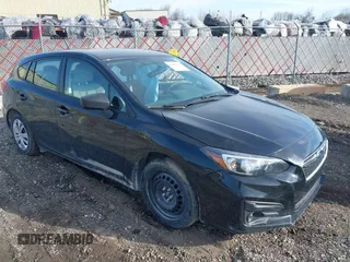 2017 Subaru Impreza with VIN 4S3GTAA60H3746716, listed as a IAAI auction lot 41846153 with 76,704 mi miles. Bid and sale history available at carsss.com. Image 1.