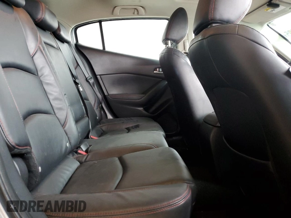 2014 Mazda 3 i Grand Touring with VIN JM1BM1M78E1158470, listed as a Copart auction lot 45487895 with 101,164 mi miles and Salvage Title. Bid and sale history available at DreamBid. Image 10.