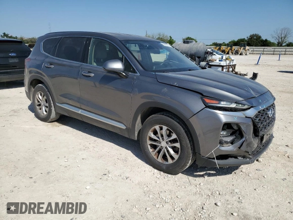 2019 Hyundai Santa Fe SEL with VIN 5NMS33AD0KH128048, listed as a Copart auction lot 52003755 with 103,013 mi miles and Salvage Title. Bid and sale history available at carsss.com. Image 4.