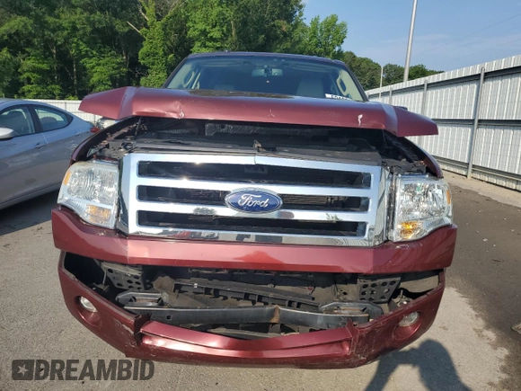 2012 Ford Expedition Max King Ranch with VIN 1FMJK1J57CEF63645, listed as a Copart auction lot 62130665 with 105,839 mi miles and Salvage title. Bid and sale history available at DreamBid. Image 5.