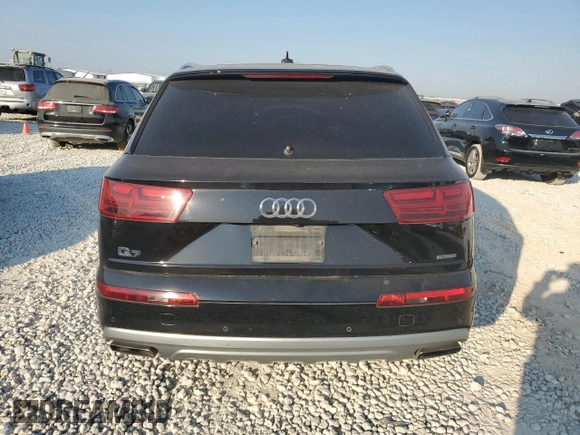 2018 Audi Q7 Premium with VIN WA1AHAF79JD029122, listed as a Copart auction lot 75455624 with 140,781 mi miles and Salvage title. Bid and sale history available at DreamBid. Image 6.