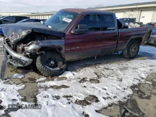 2000 Dodge 1500 z VIN 3B7HF12Y4YG124791, wystawiony jako Copart lot #74444374 z przebiegiem 157 755 mil mil oraz Nie do naprawy • Non repairable. Historia ofert i sprzedaży dostępna na DreamBid. Obrazek 1.