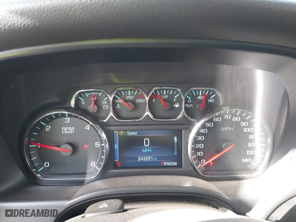 2014 Chevrolet Silverado 1500 LT with VIN 3GCUKREH4EG284122, listed as a IAAI auction lot 41667059 with 243,251 mi miles. Bid and sale history available at carsss.com. Image 7.
