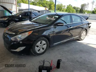 2012 Hyundai Sonata Hybrid with VIN KMHEC4A4XCA043423, listed as a Copart auction lot 56227295 with 165,472 mi miles and Salvage title. Bid and sale history available at DreamBid. Image 1.