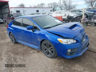 2016 Subaru WRX Premium with VIN JF1VA1E63G8831628, listed as a IAAI auction lot 41661025 with 92,193 mi miles. Bid and sale history available at carsss.com. Image 1.