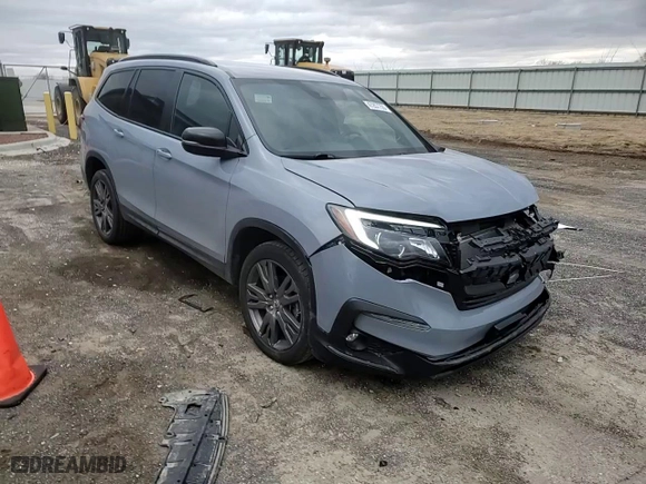 2022 Honda Pilot Sport with VIN 5FNYF6H33NB046269, listed as a Copart auction lot 47207755 with 66,527 mi miles and Salvage Title. Bid and sale history available at carsss.com. Image 12.