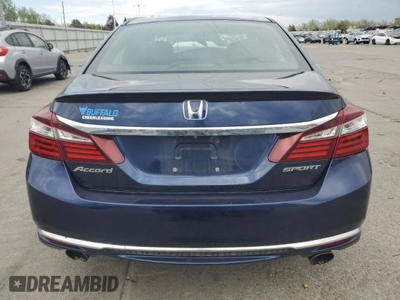 2016 Honda Accord Sport z VIN 1HGCR2F54GA194281, wystawiony jako Copart lot #55817345 z przebiegiem 122 592 mil mil oraz Szkoda całkowita • Salvage title. Historia ofert i sprzedaży dostępna na DreamBid. Obrazek 6.