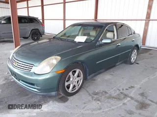 2003 Infiniti G35 w/Leather with VIN JNKCV51E13M325676, listed as a IAAI auction lot 41940153 with 179,065 mi miles. Bid and sale history available at carsss.com. Image 2.