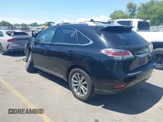 2015 Lexus RX 350 with VIN JTJZK1BA7F2420698, listed as a IAAI auction lot 42356037 with 134,152 mi miles and . Bid and sale history available at DreamBid. Image 3.