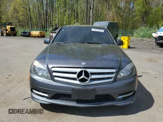 2011 Mercedes-Benz C 300 Sport with VIN WDDGF8BB9BR165933, listed as a Copart auction lot 55478725 with 135,734 mi miles and Salvage title. Bid and sale history available at DreamBid. Image 5.