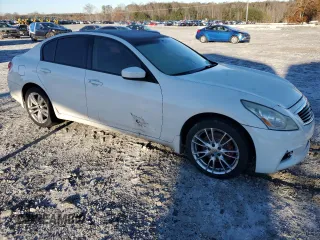 2011 Infiniti G25 x with VIN JN1DV6AR0BM451611, listed as a Copart auction lot 83008094 with 156,084 mi miles and Salvage Title. Bid and sale history available at DreamBid. Image 4.