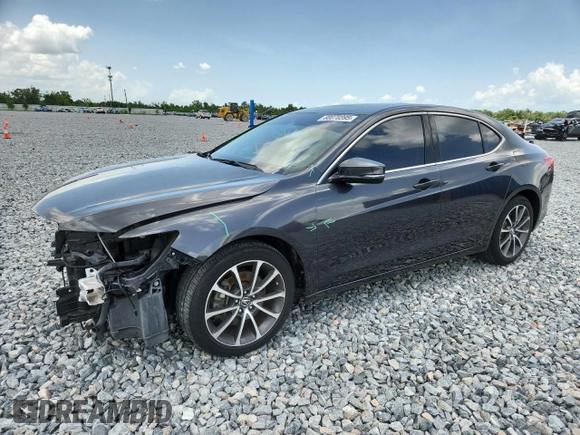 2015 Acura TLX Technology with VIN 19UUB2F51FA014911, listed as a Copart auction lot 60070395 with 81,068 mi miles and Salvage title. Bid and sale history available at DreamBid. Image 1.