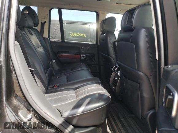 2011 Land Rover Range Rover SC with VIN SALMF1E44BA331798, listed as a Copart auction lot 55772805 with 136,560 mi miles and Salvage title. Bid and sale history available at DreamBid. Image 10.