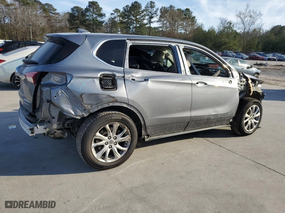 2020 Buick Envision Preferred with VIN LRBFXBSA9LD157240, listed as a Copart auction lot 41487755 with NaN miles and Salvage Title. Bid and sale history available at carsss.com. Image 3.