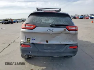 2015 Jeep Cherokee Latitude with VIN 1C4PJLCB4FW539933, listed as a Copart auction lot 49558245 with 142,828 mi miles and Salvage Title. Bid and sale history available at carsss.com. Image 6.