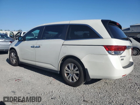2016 Honda Odyssey SE with VIN 5FNRL5H35GB005538, listed as a Copart auction lot 53326945 with 167,359 mi miles and Salvage Title. Bid and sale history available at DreamBid. Image 2.