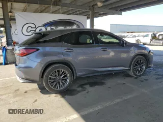 2017 Lexus RX 450h with VIN 2T2BGMCA5HC020127, listed as a Copart auction lot 53354345 with 121,451 mi miles and Salvage title. Bid and sale history available at DreamBid. Image 3.