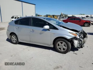 2011 Toyota Prius I with VIN JTDKN3DUXB5331666, listed as a Copart auction lot 48072425 with 121,395 mi miles and Salvage Title. Bid and sale history available at DreamBid. Image 4.