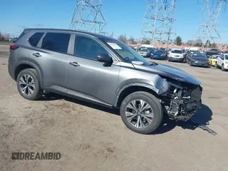 2022 Nissan Rogue SV with VIN 5N1BT3BB9NC698402, listed as a IAAI auction lot 41703839 with 24,322 mi miles and . Bid and sale history available at DreamBid. Image 1.