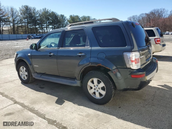 2008 Mercury Mariner with VIN 4M2CU91148KJ34422, listed as a Copart auction lot 49412785 with 143,755 mi miles and Salvage Title. Bid and sale history available at carsss.com. Image 2.