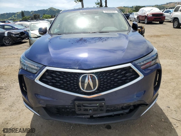 2024 Acura RDX with VIN 5J8TC2H32RL002909, listed as a Copart auction lot 53880924 with 3,940 mi miles and Salvage Title. Bid and sale history available at carsss.com. Image 5.