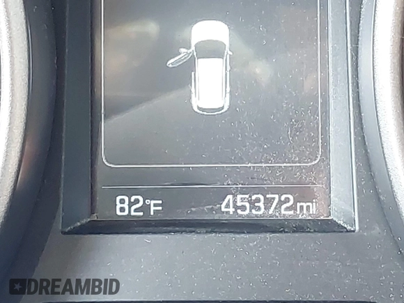2018 Hyundai Santa Fe Sport 2.4L with VIN 5XYZU3LB2JG537197, listed as a IAAI auction lot 41910287 with 45,372 mi miles. Bid and sale history available at carsss.com. Image 15.