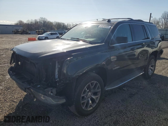 2015 GMC Yukon SLE with VIN 1GKS2AKC1FR169629, listed as a Copart auction lot 51914005 with 139,777 mi miles and Salvage Title. Bid and sale history available at DreamBid. Image 1.