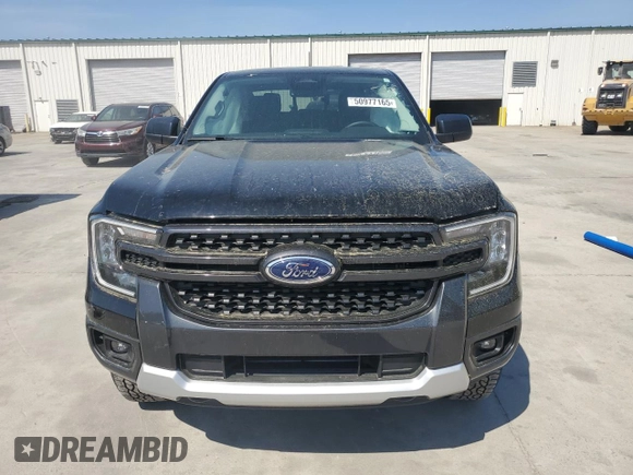 2024 Ford Ranger XLT with VIN 1FTER4HH7RLE02106, listed as a Copart auction lot 50977165 with 3,555 mi miles and Salvage title. Bid and sale history available at DreamBid. Image 5.