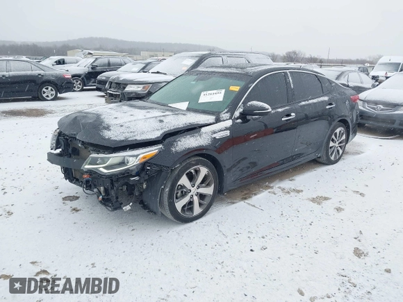 2020 Kia Optima LX with VIN 5XXGT4L37LG420330, listed as a IAAI auction lot 41264495 with 83,906 mi miles. Bid and sale history available at carsss.com. Image 17.