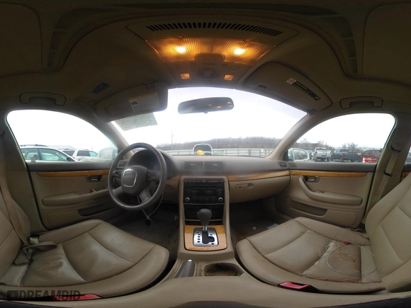 2008 Audi A4 2.0T with VIN WAUDF78E58A046158, listed as a IAAI auction lot 41510500 with 103,664 mi miles. Bid and sale history available at carsss.com. Image 18.